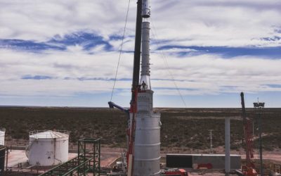 Instalamos un horno de procesos de destilación atmosférica para ampliar la refinación